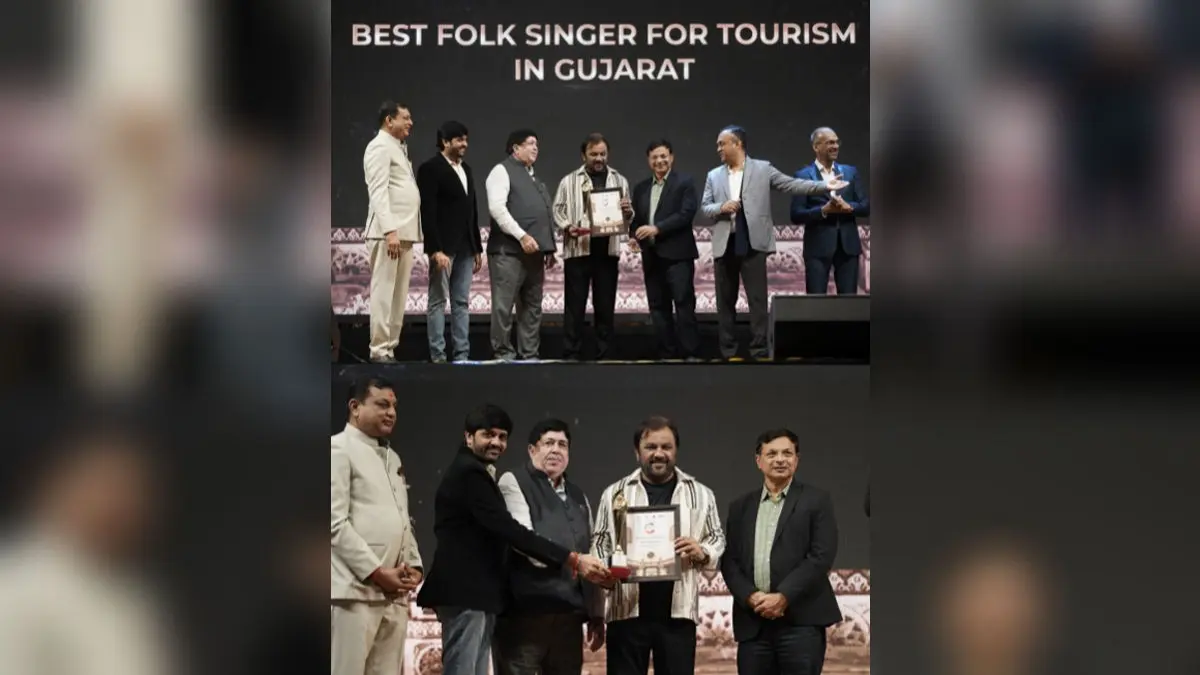 Kirtidan Gadhavi Receives Asia's Biggest Tourism Award 2025