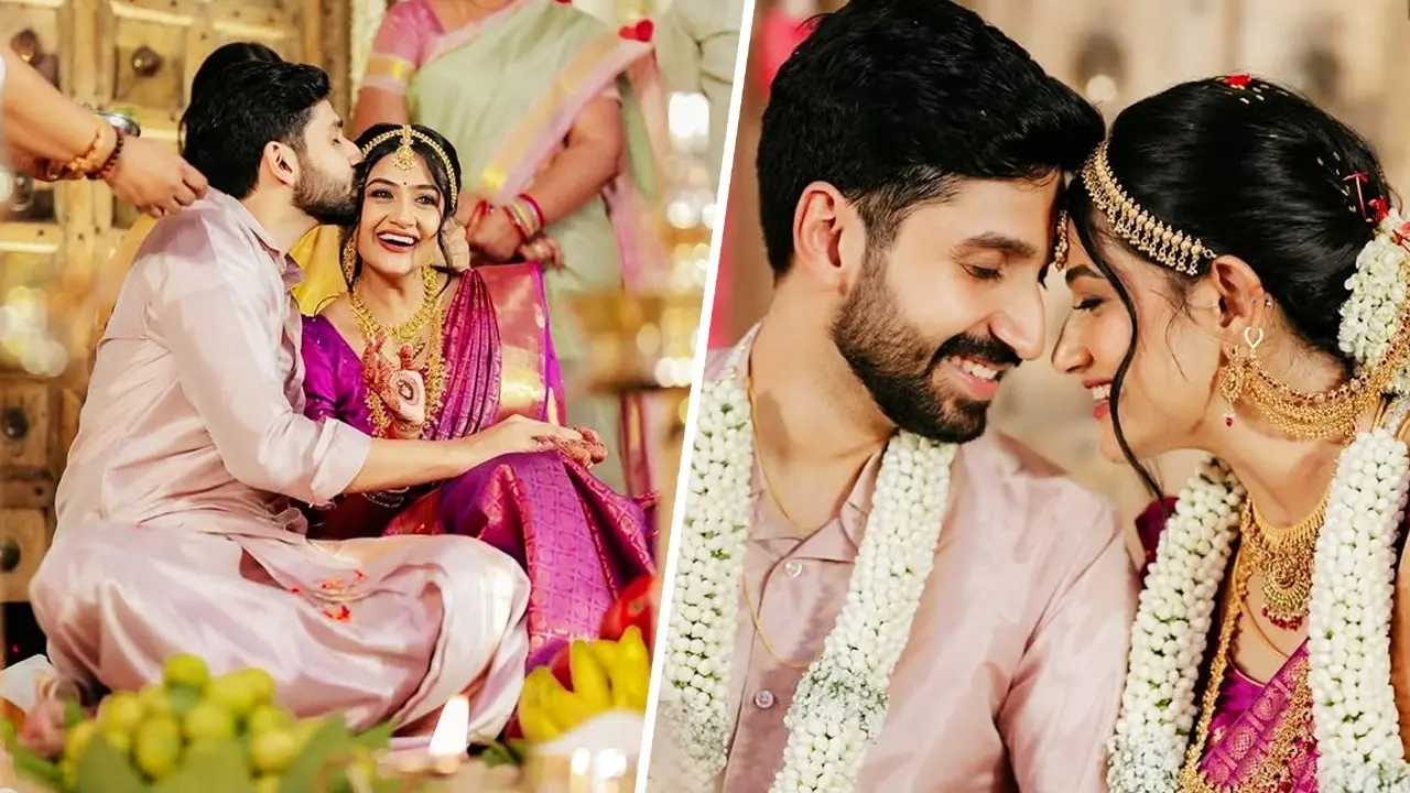 Mudhal Nee Mudivum Nee Star Kishen Das Ties Knot With 'Best Friend' Suchitrha Kumar | See Pics Kishen Das marries Suchitrha Kumar