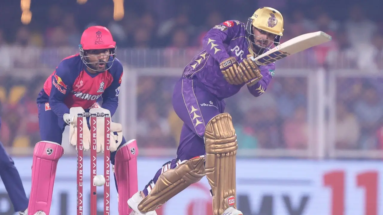 KKR vs RR Kolkata Knight riders beat Rajasthan royals by 8 wicket Quinton de Kock