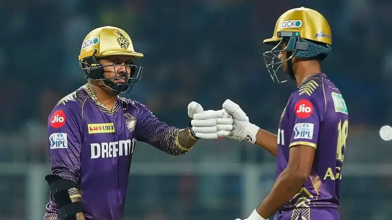 KKR vs RR Sunil Narine is out from Kolkata knight riders playing XI