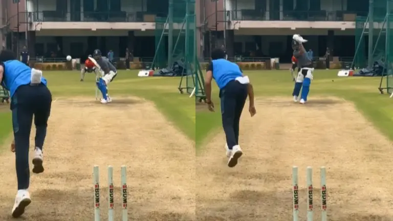 India Stumper KL Rahul Unleashes Fiery Batting Skills in Thrilling Nets Showdown Ahead of SL ODIs KL Rahul