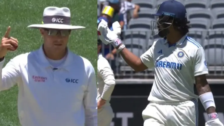 IND vs AUS 1st Test: KL Rahul Fumes After Controversial Dismissal At Perth, Gives Earful To Umpires KL Rahul