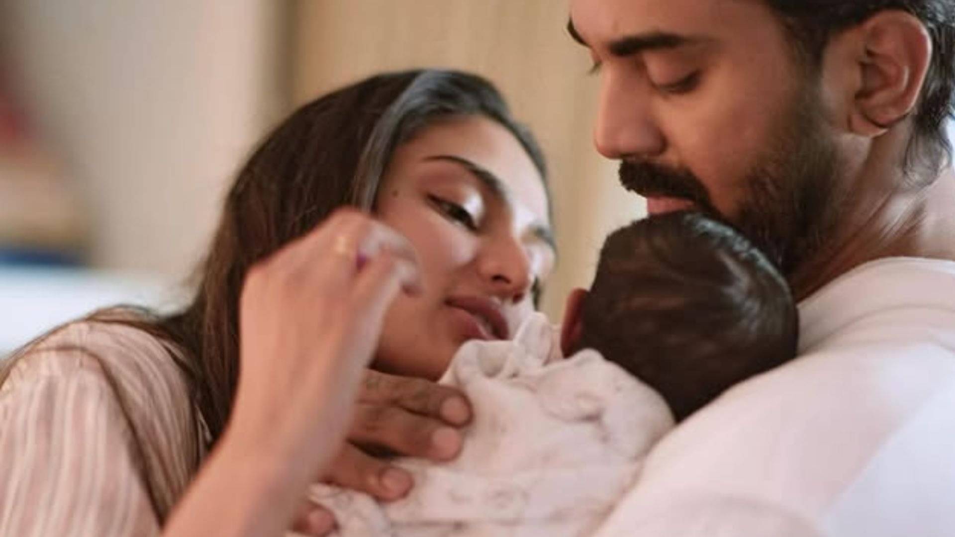 Athiya Shetty-KL Rahul Name Baby Girl Evaarah, Share First Photo With