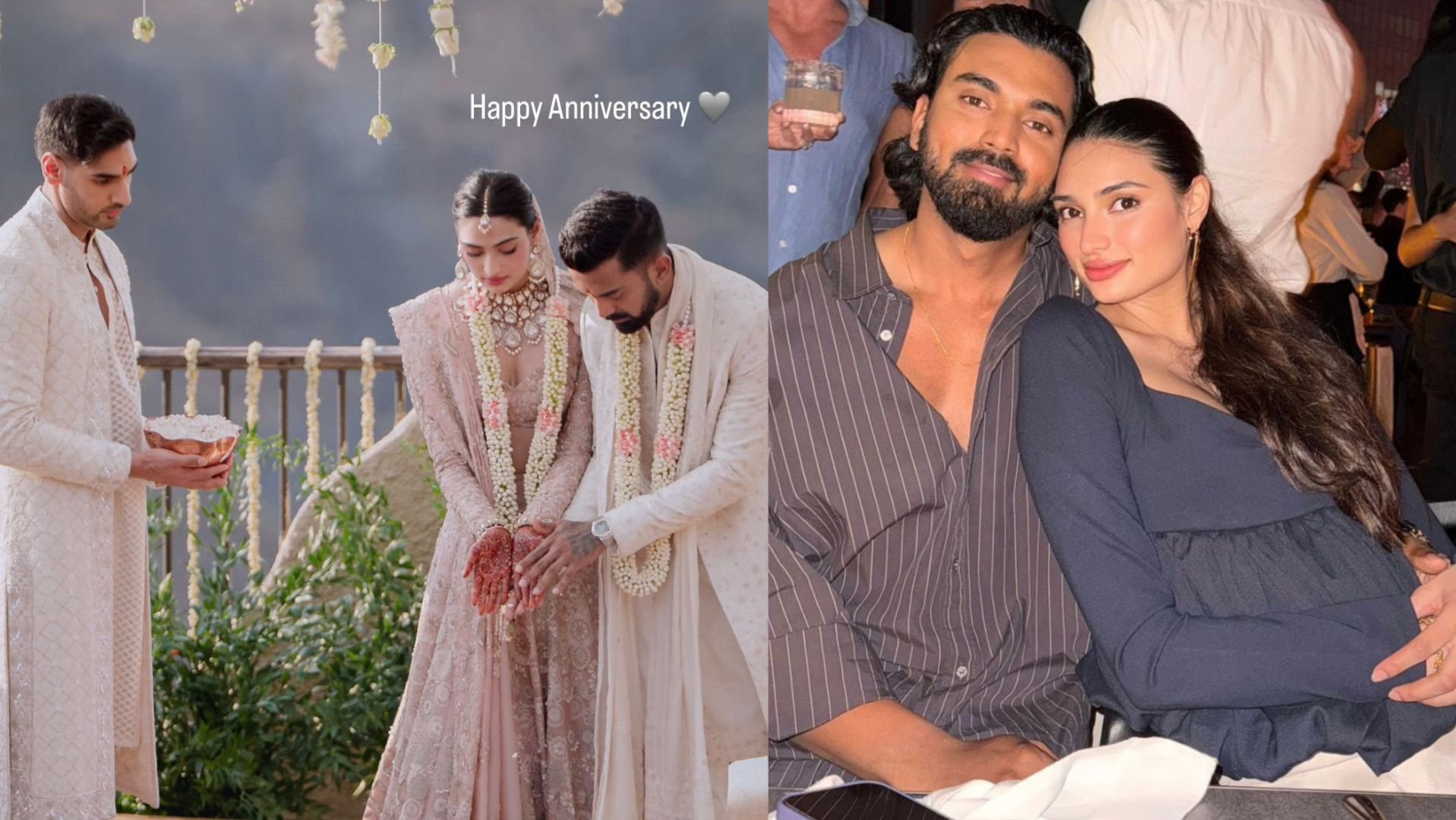 KL Rahul Athiya Shetty Wedding Anniversary 