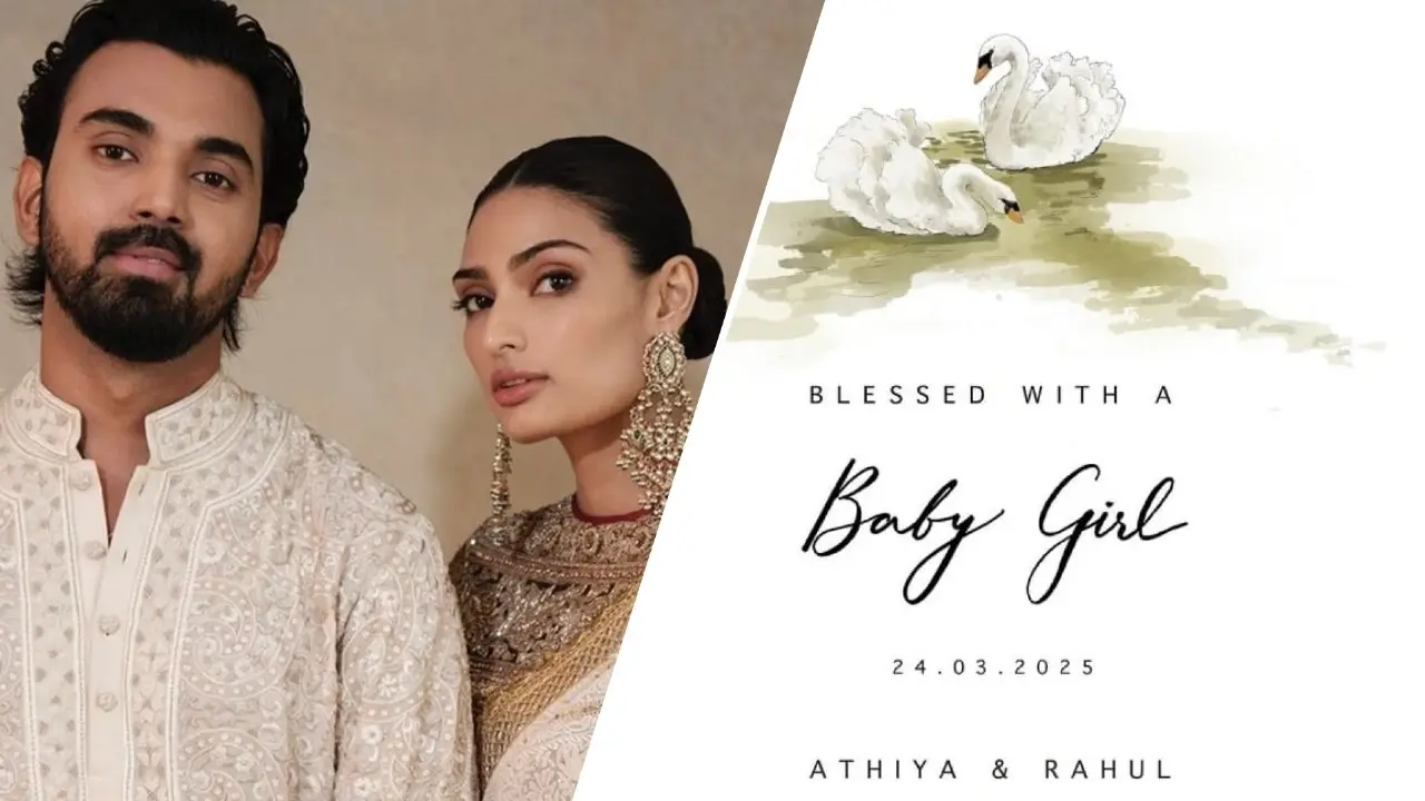 Athiya Shetty-KL Rahul Welcome Baby Girl 2 Years After Marriage, Share Announcement On Instagram KL Rahul-Athiya Shetty welcome baby girl