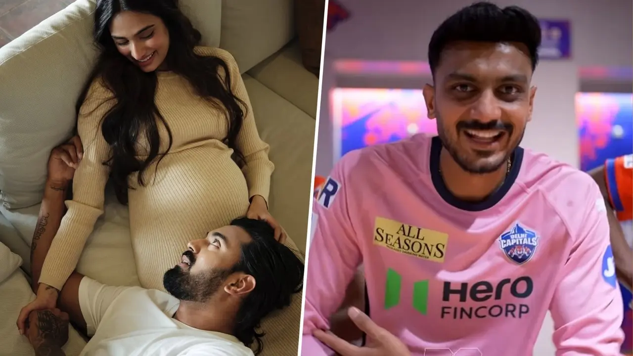 KL Rahul becomes father athiya shetty gives birth to daughter delhi capitals special video
