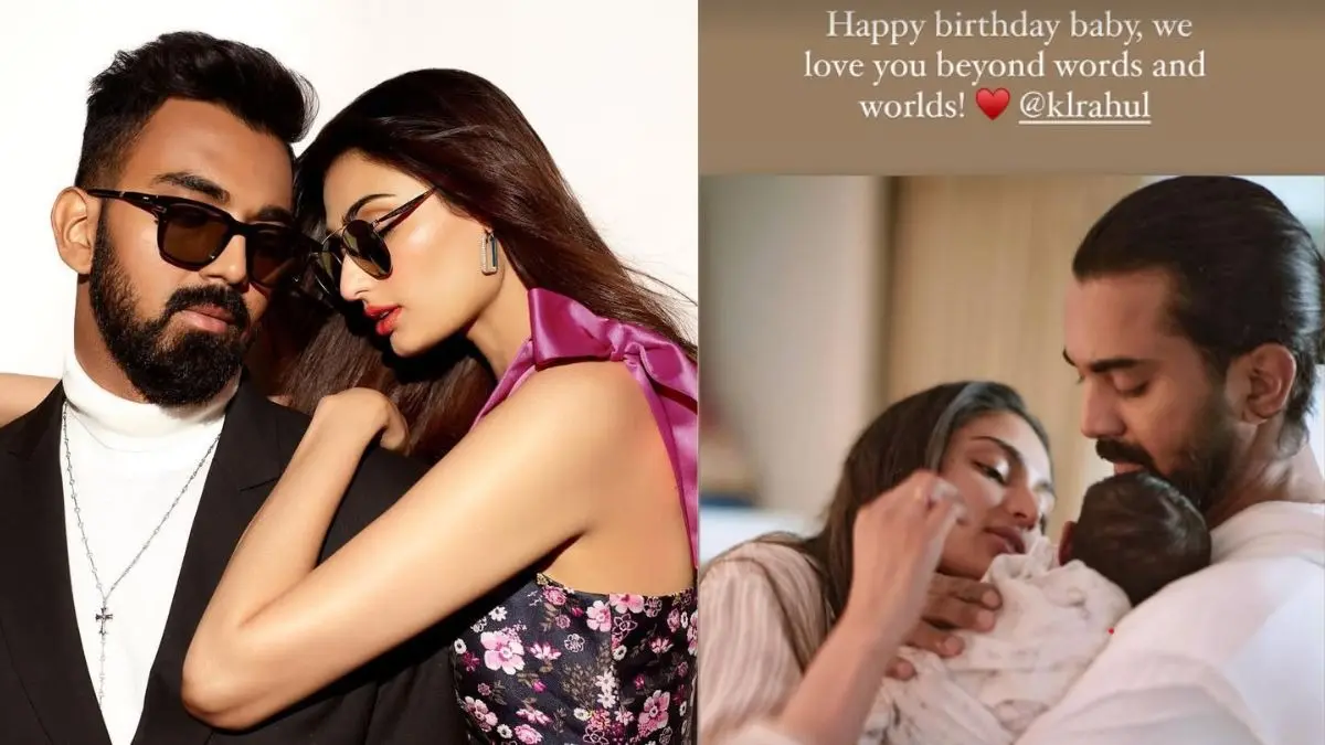 KL Rahul Birthday wife athiya Shetty share romantic post and reveal daughter name Evaarah
