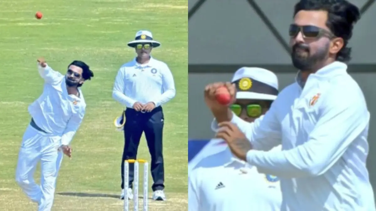 KL Rahul Bowling: रणजी फाइनल में केएल राहुल करने लगे गेंदबाजी, वीडियो वायरल, फैंस बोले- ‘विकेट भी मिल जाता पर...’ KL Rahul Bowling Video viral