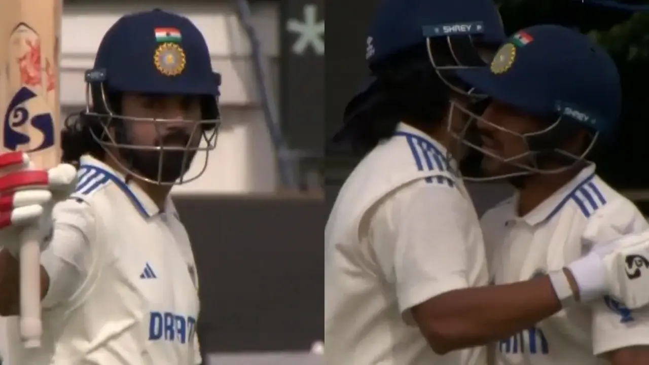 England Lions Assert Control as They Wrap Up India A’s First Innings; Abhimanyu Easwaran’s Side Scores 348 KL Rahul, Dhruv Jurel