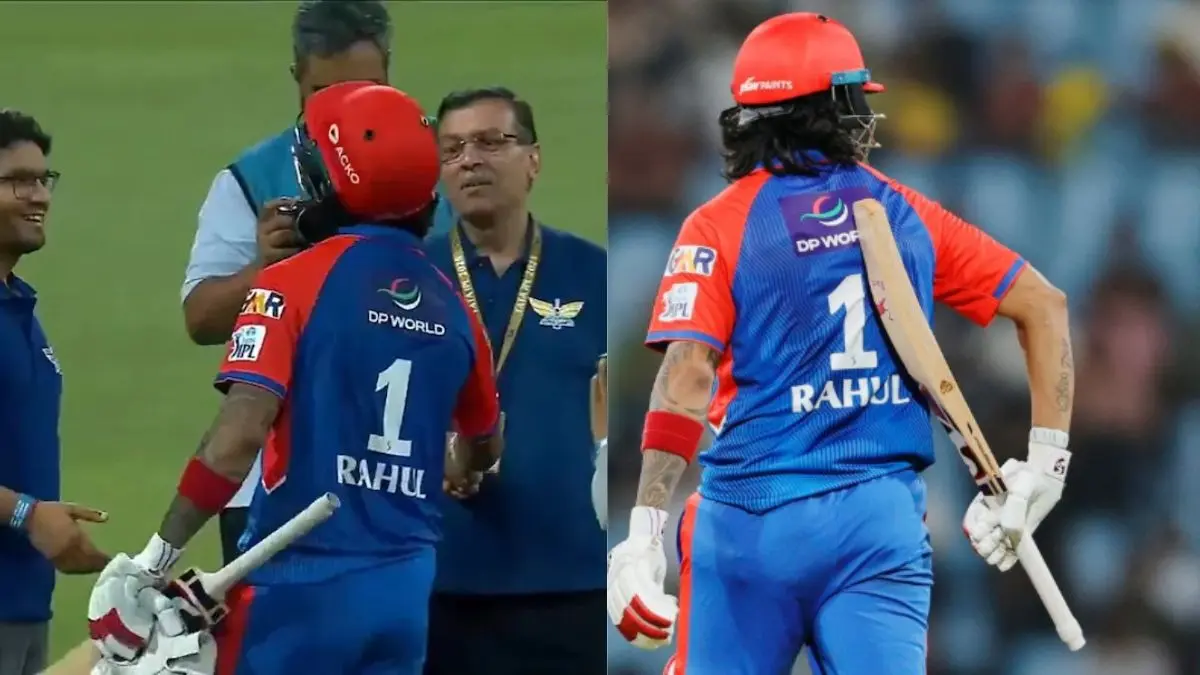 KL Rahul ignored lsg owner Sanjiv goenka video viral after delhi capitals beat lucknow super giants