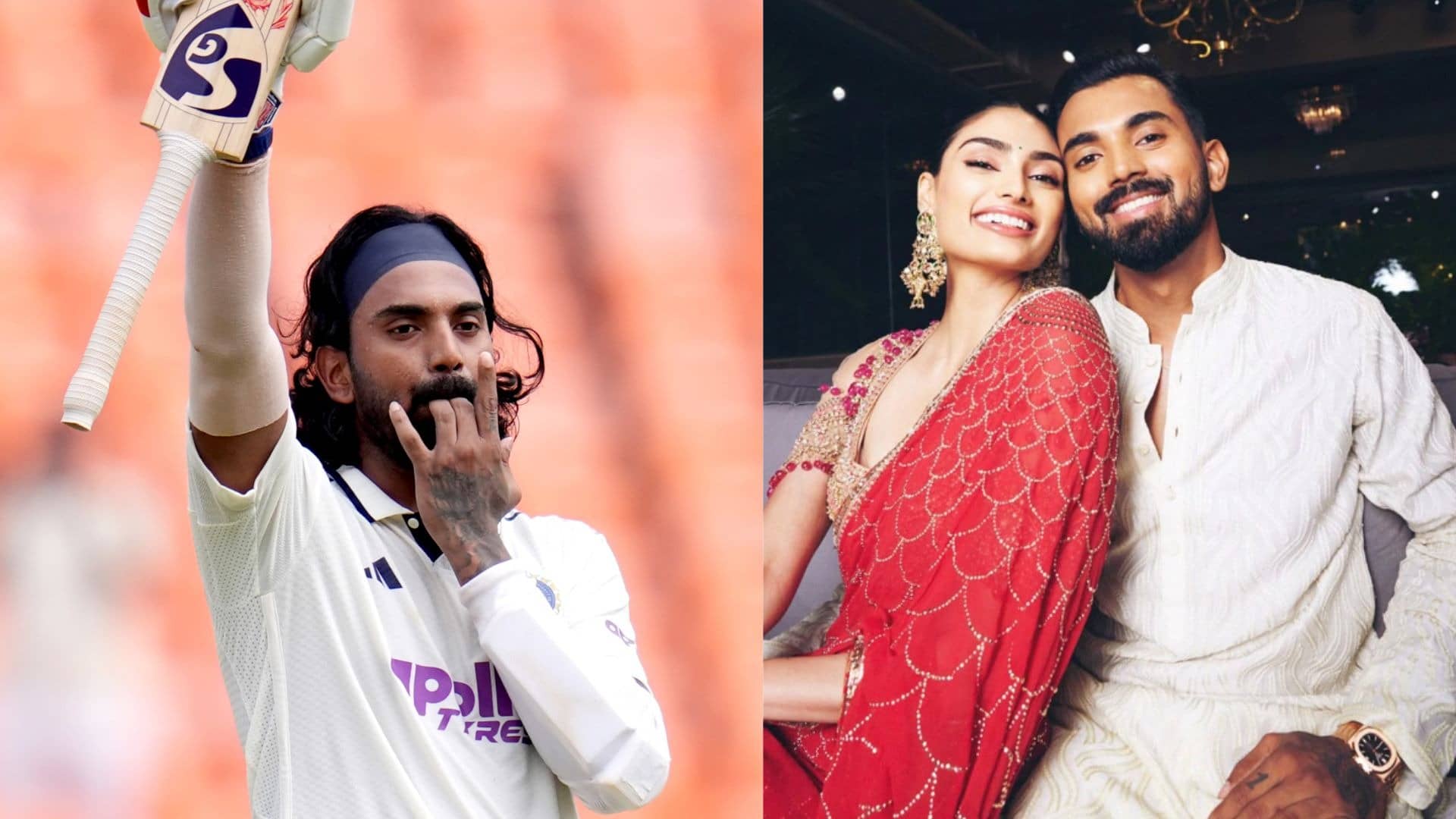 kl Rahul new celebration after century for his daughter reveals wife athiya Shetty