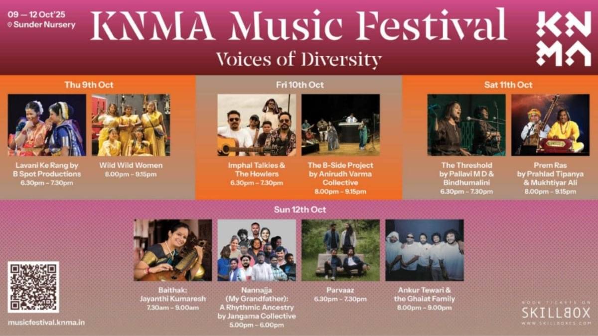knma music festival voices of diversity returns to celebrate Indian culture check out the artist line up list and details