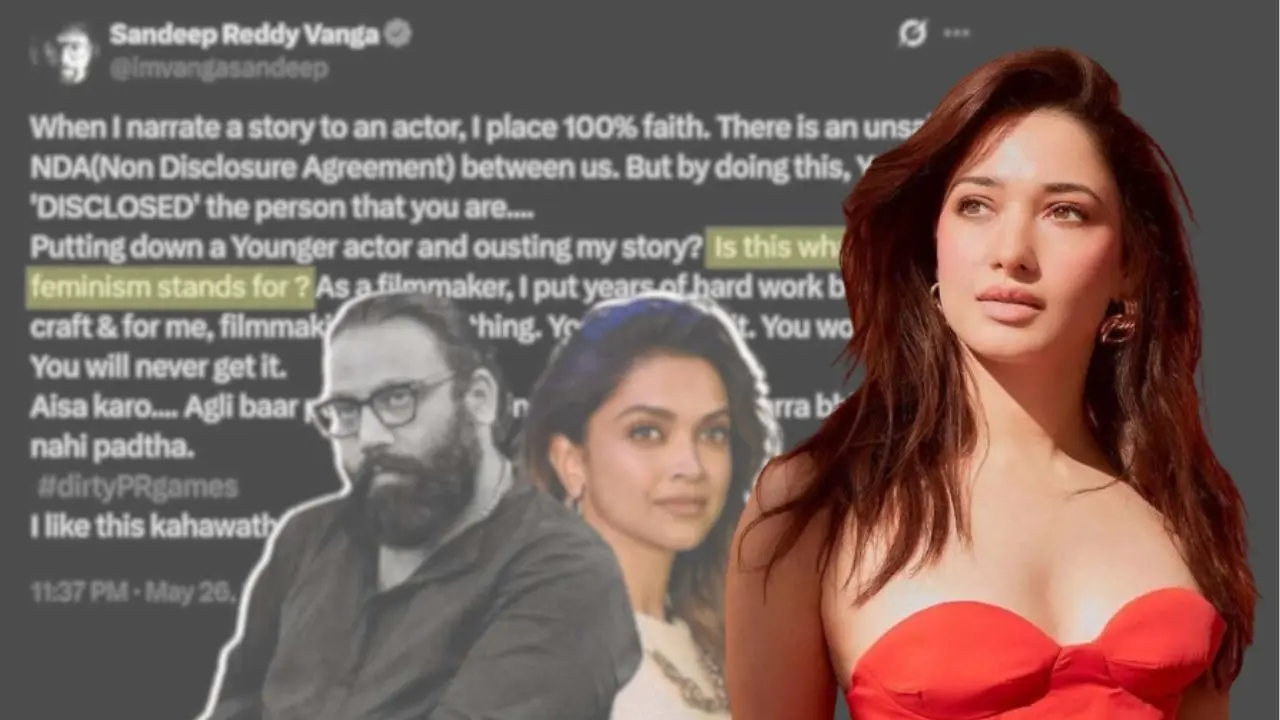 Tamannaah Bhatia's 'Kohlied Excuse' Takes Over The Internet, Actress Blames Instagram For Liking Post Supporting Deepika Padukone Amid Sandeep Reddy Vanga’s Spirit Row Kohli Effect? Tamannaah Blames Insta For Liking Post Supporting Deepika