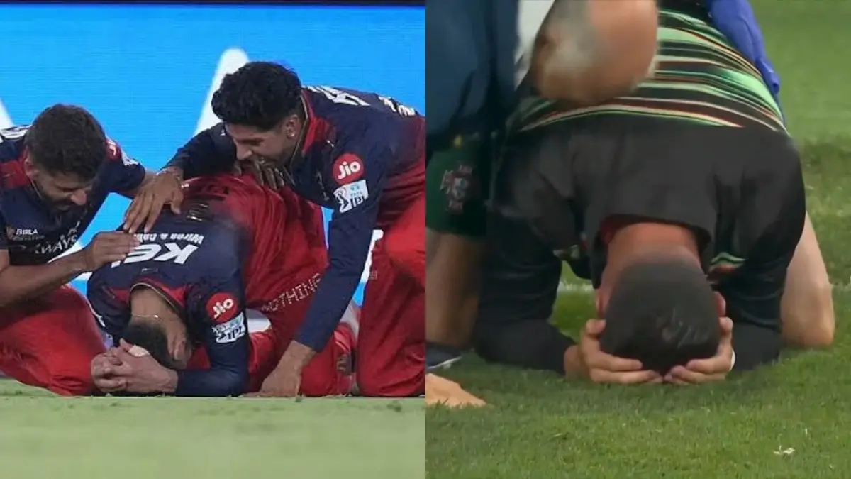 Kohli (L), Ronaldo (R)