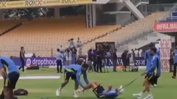 Virat Kohli-Rishabh Pant HILARIOUSLY Drag Kuldeep Yadav Ahead of India-Bangladesh 1st Test | WATCH Kohli-Pant BROMANCE