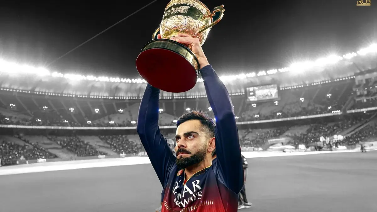 Virat Kohli's Nephew to Make Delhi Premier League Debut? Aaryaveer's Name in Auction List Kohli with the IPL 2025 title
