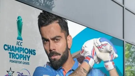 Official Broadcasters of CT 2025 Try to Bank on Virat Kohli's Popularity Amid PCB vs BCCI Face Off