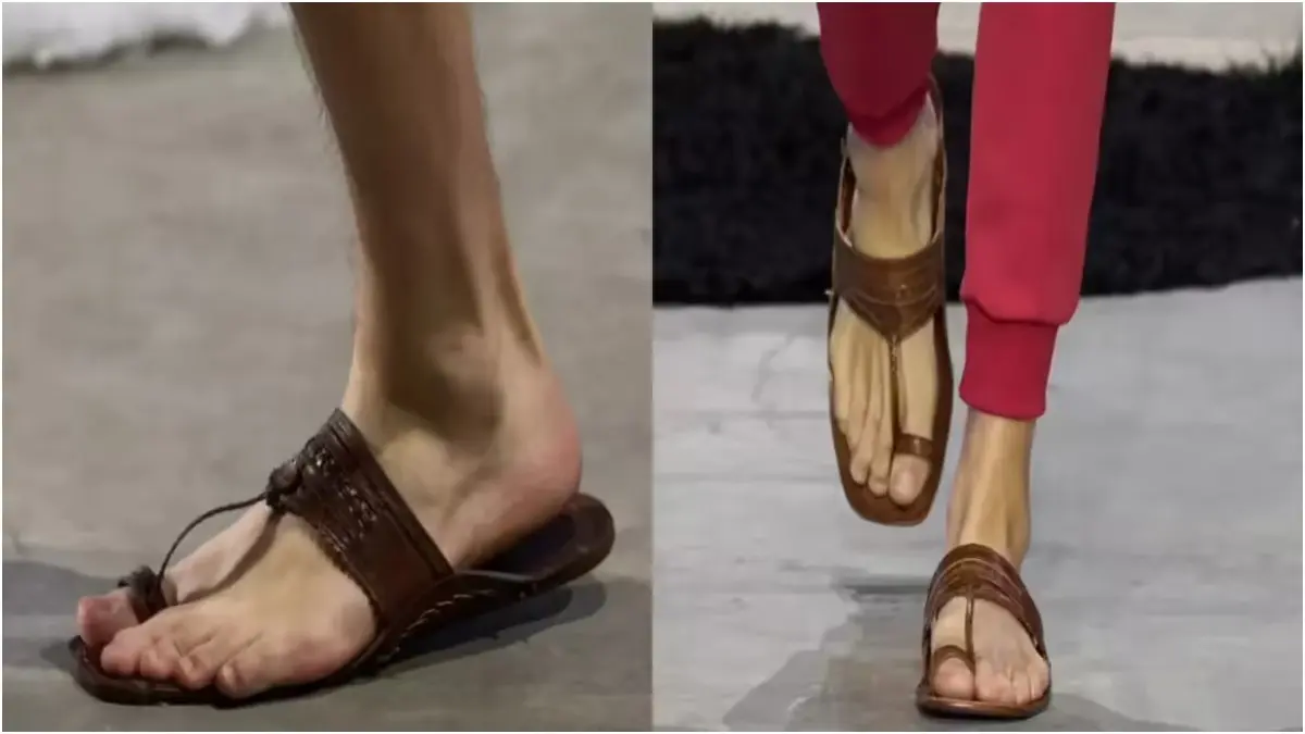 Kolhapuri-inspired chappals showcased by Prada invited social media backlash