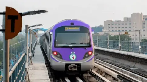 Kolkata Metro train