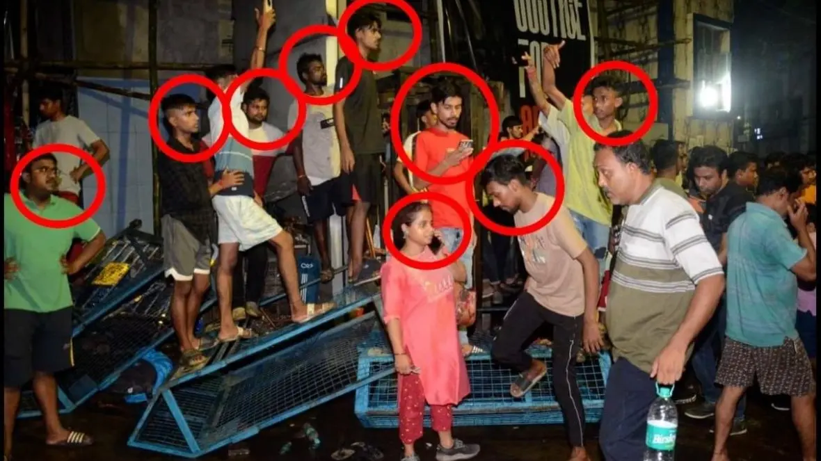 Kolkata Police released photographs of suspects