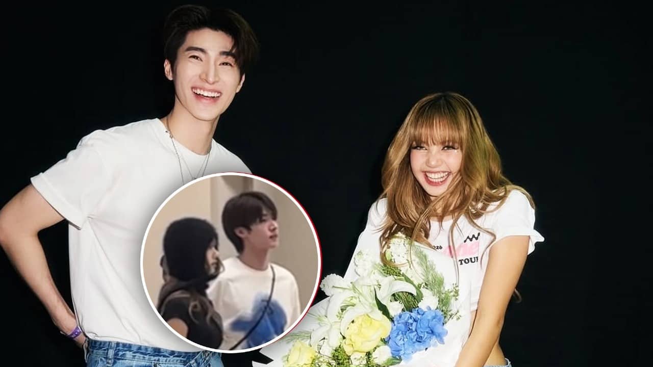 Korean idol and actress Lisa with Pongtiwat Tangwancharoen