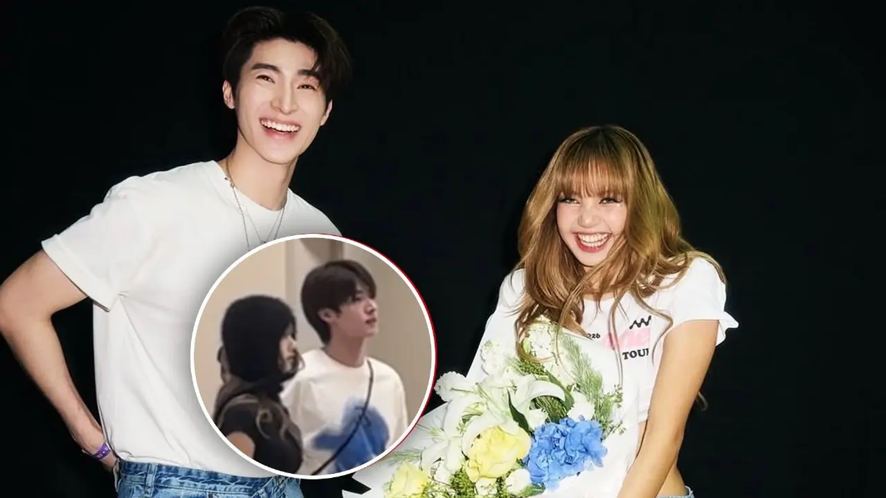 Korean idol and actress Lisa with Pongtiwat Tangwancharoen