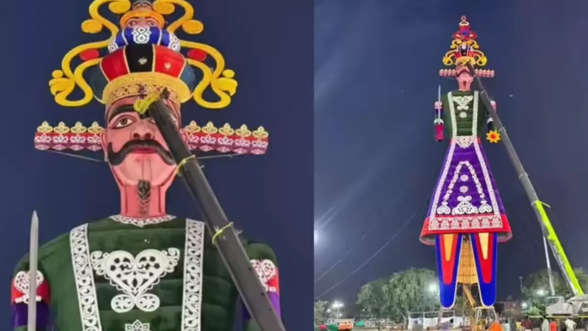 राजस्थान का ये शहर आज बनाएगा रिकॉर्ड, दुनिया के सबसे ऊंचे रावण के पुतले का होगा दहन; इसकी लागत उड़ा देगी होश! Kota World Tallest Ravan