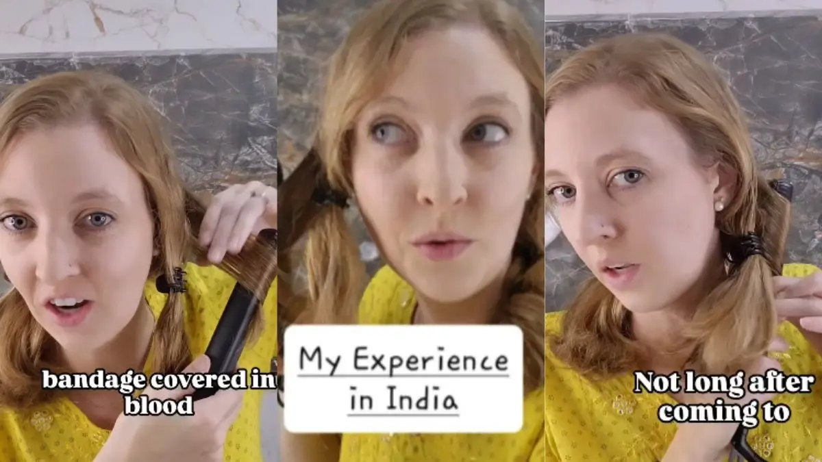 'Only 50 Rupees’ Viral Video Shows American Woman Amazed by India’s Healthcare Costs | Watch Kristen fischer praises Indian healthcare system for it's accessibility and affordability