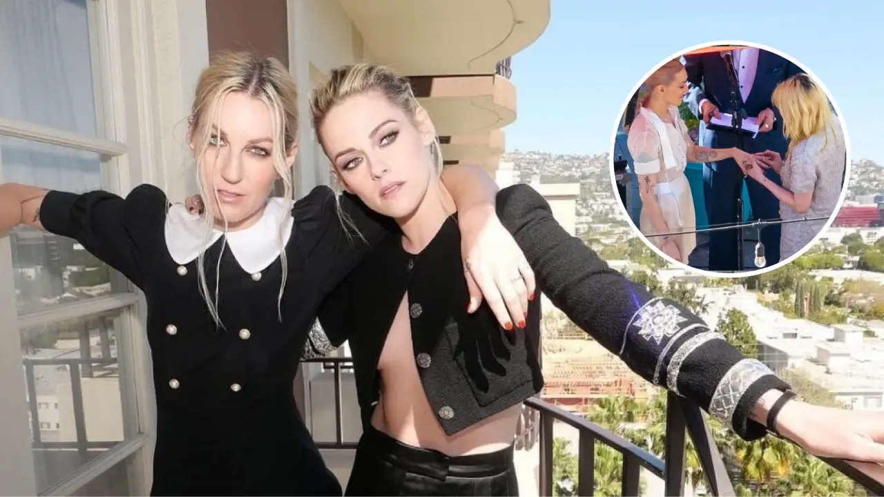 Kristen Stewart and Dylan Meyer get married