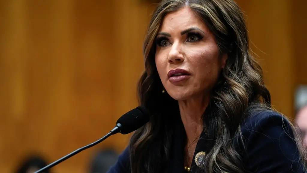 US Senate Confirms Kristi Noem as Trump's Homeland Security Secretary Kristi Noem