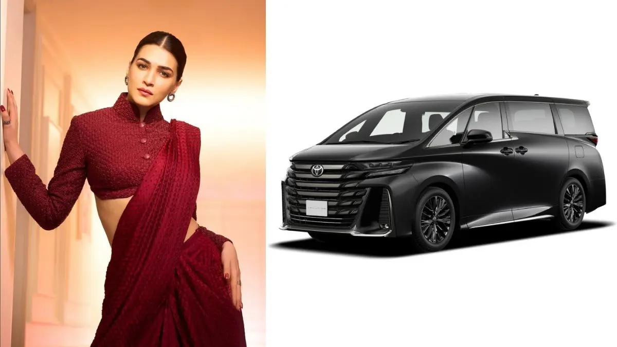 Kriti Sanon adds a new Toyota Vellfire to her collection.