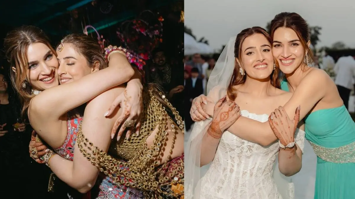 Kriti Sanon on Nupur Sanon Wedding