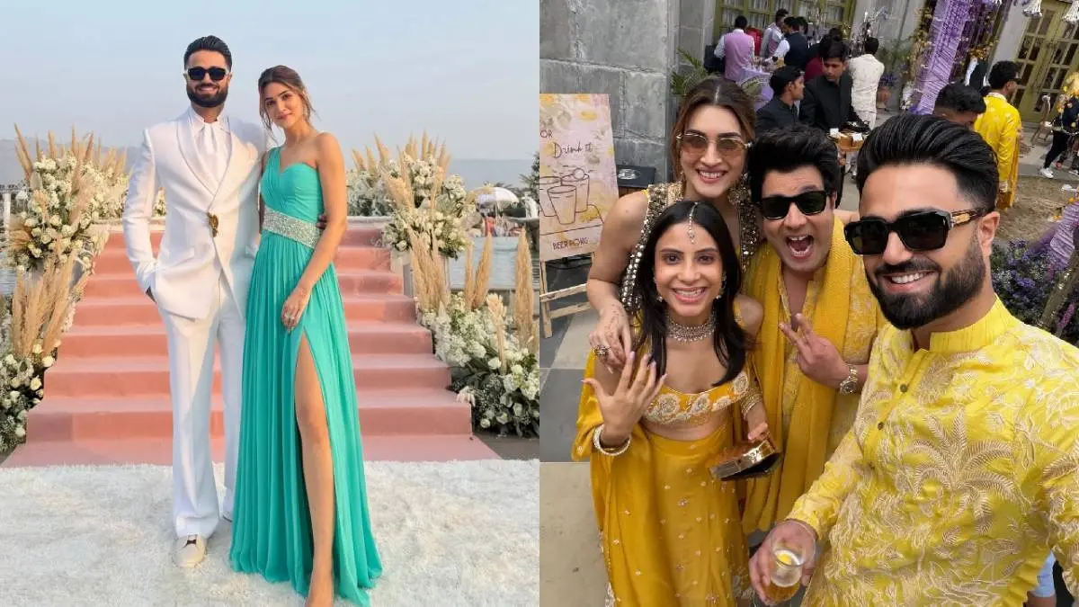 Kriti Sanon with rumoured boyfriend Kabir Bahia