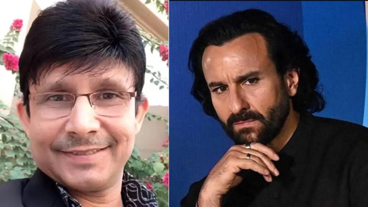 KRK's reaction on Saif Ali Khan's 15000 crore property dispute