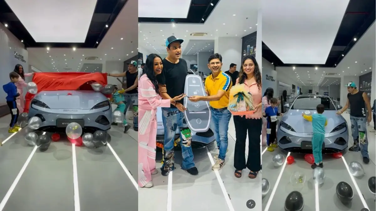 Krushna Abhishek Adds New BYD Seal