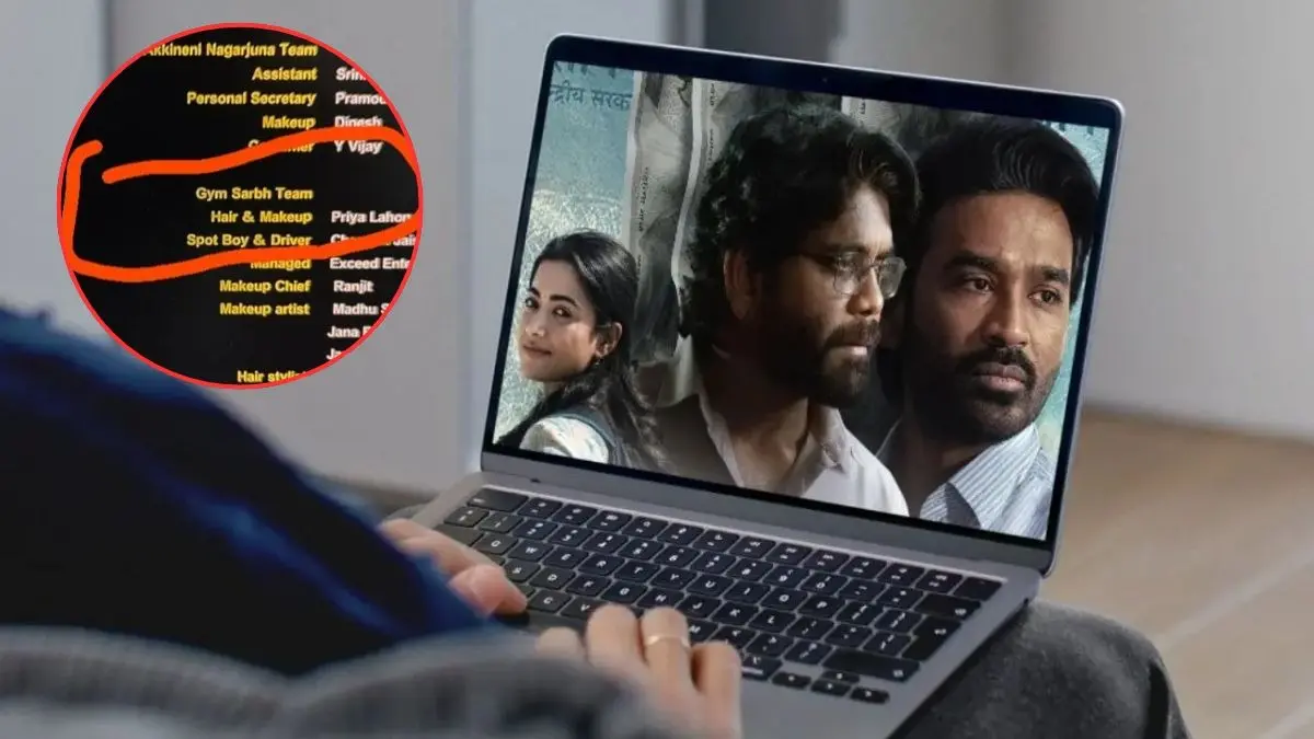 'Gym Sarbh' Not Jim Sarbh In Kuberaa's End Credit Roll Leaves The Internet In Splits Kuberaa's massive goof up