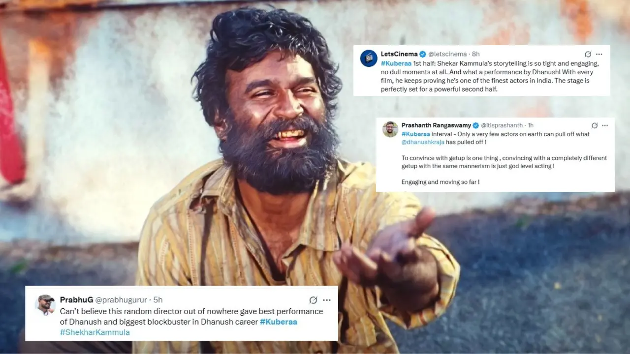 Kuberaa X Review: Dhanush's Mind-Blowing Acting Leaves Netizens Speechless, Say 'What A Performer' Kuberaa X Review