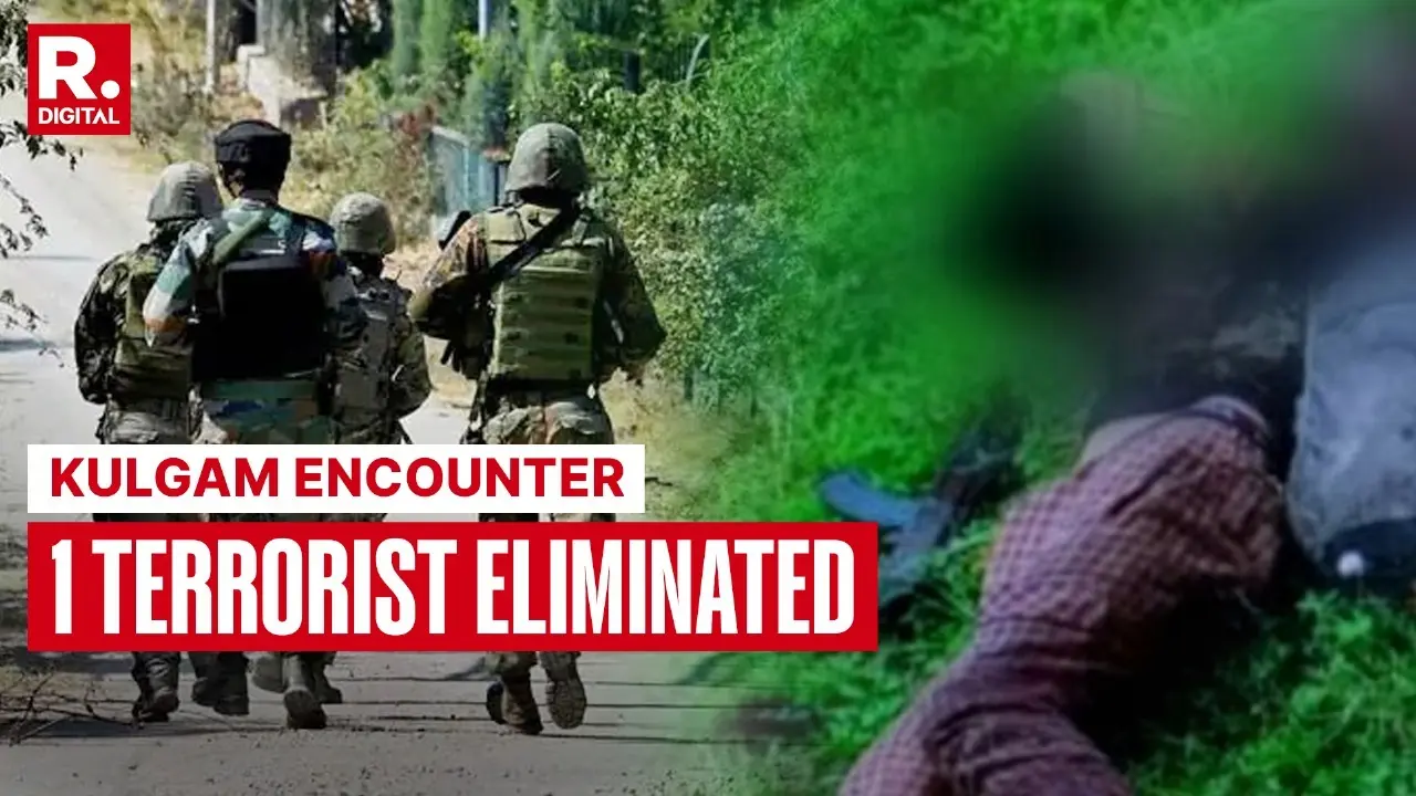 Kulgam Encounter: Two Terrorist Gunned Down, Army-Police-CRPF Joint Operation Continues in South Kashmir Kulgam Encounter: One Terrorist Gunned Down