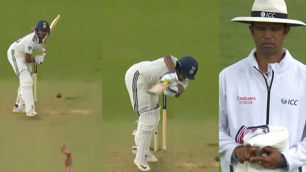IND vs ENG Series Rattled By New Controversy, Fans Call Out Umpire Kumar Dharmasena's Questionable Gesture After Josh Tongue's LBW Appeal | WATCH Kumar Dharmasena turns down Josh Tongue's appeal
