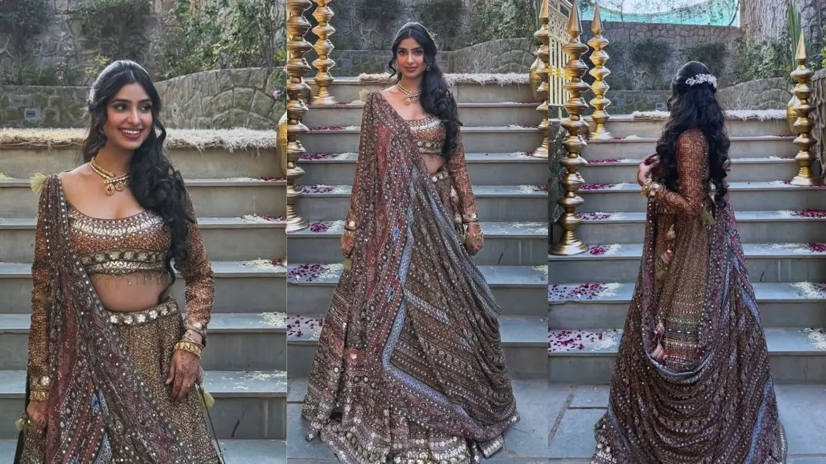 Kumar Vishwas Daughter Kuhu Sharma: कुमार विश्वास की छोटी बेटी का शाही अंदाज, कुहू शर्मा का ब्राइडल लुक हुआ वायरल Kumar Vishwas Daughter Kuhu Sharma