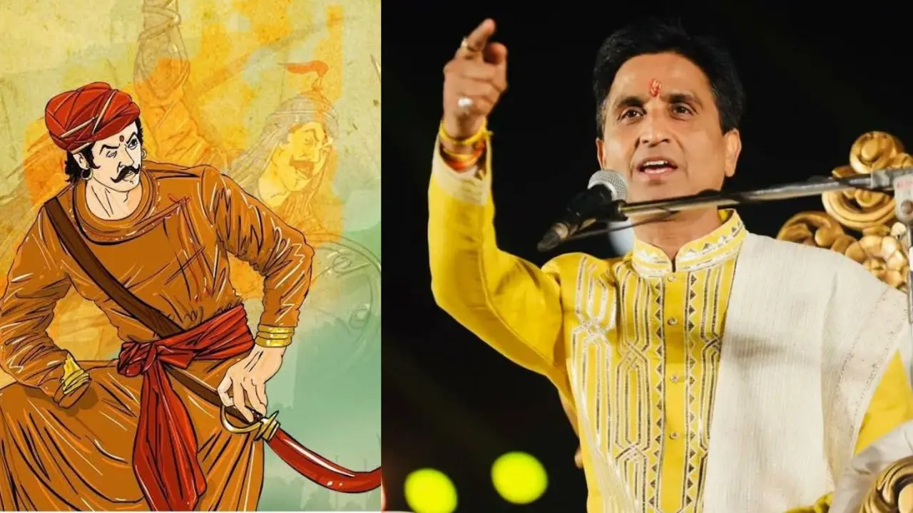 Kumar Vishwas jumped into the Rana Sanga controversy