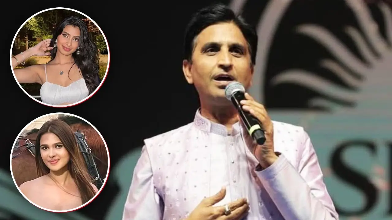 Poet Kumar Vishwas' Daughters' Photos Go Viral As He Schools Shatrughan-Sonakshi Sinha Over 'Tradition' Kumar Vishwas targeted Sonakshi Sinha at an event in Meerut
