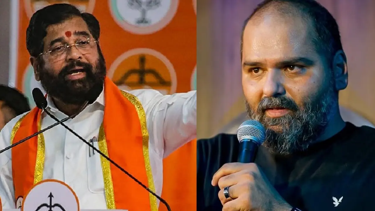 Kunal Kamra Controversy: What Comedian Said About Eknath Shinde? Kunal Kamra's defamatory remark against Eknath Shinde