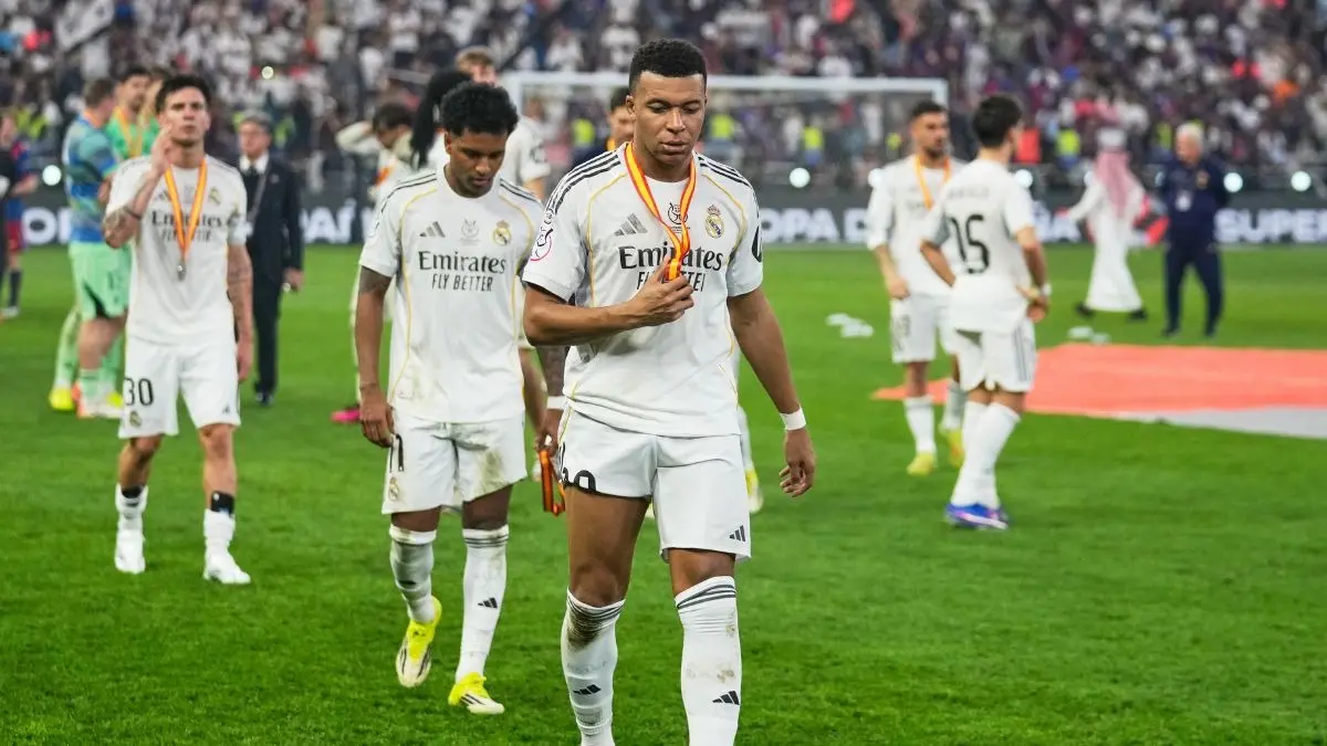 Kylian Mbappe after Spanish Super Cup