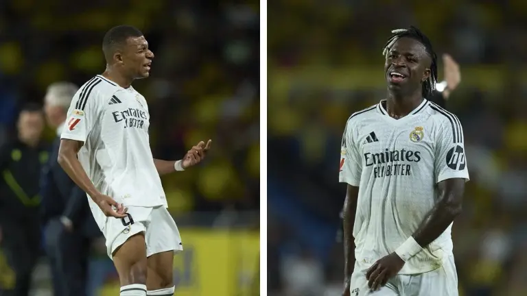 'Just the Beginning of their Crisis,': Real Madrid Humbled After a Disappointing Draw vs Las Palmas Kylian Mbappe and Vinicius Jr