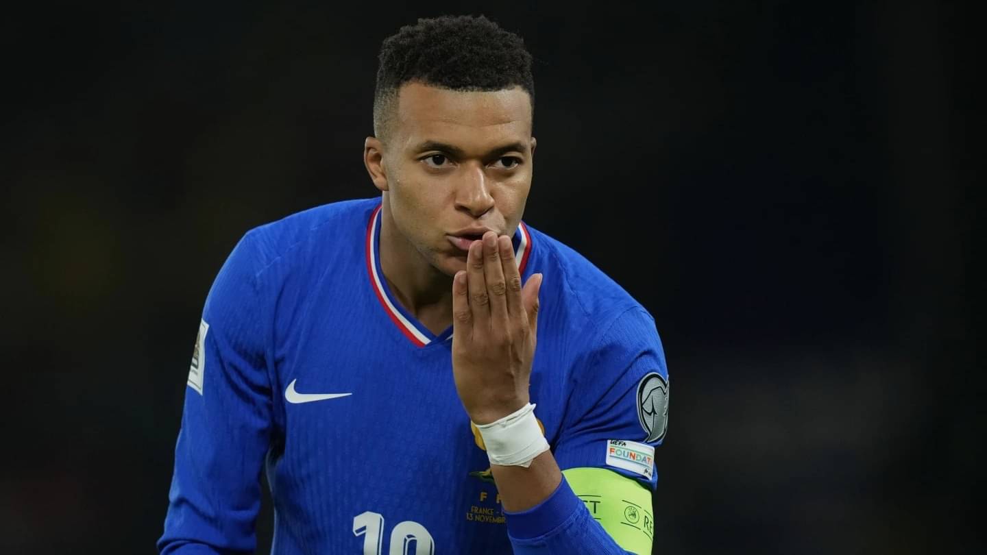 Kylian Mbappe during the FIFA WC Qualifiers