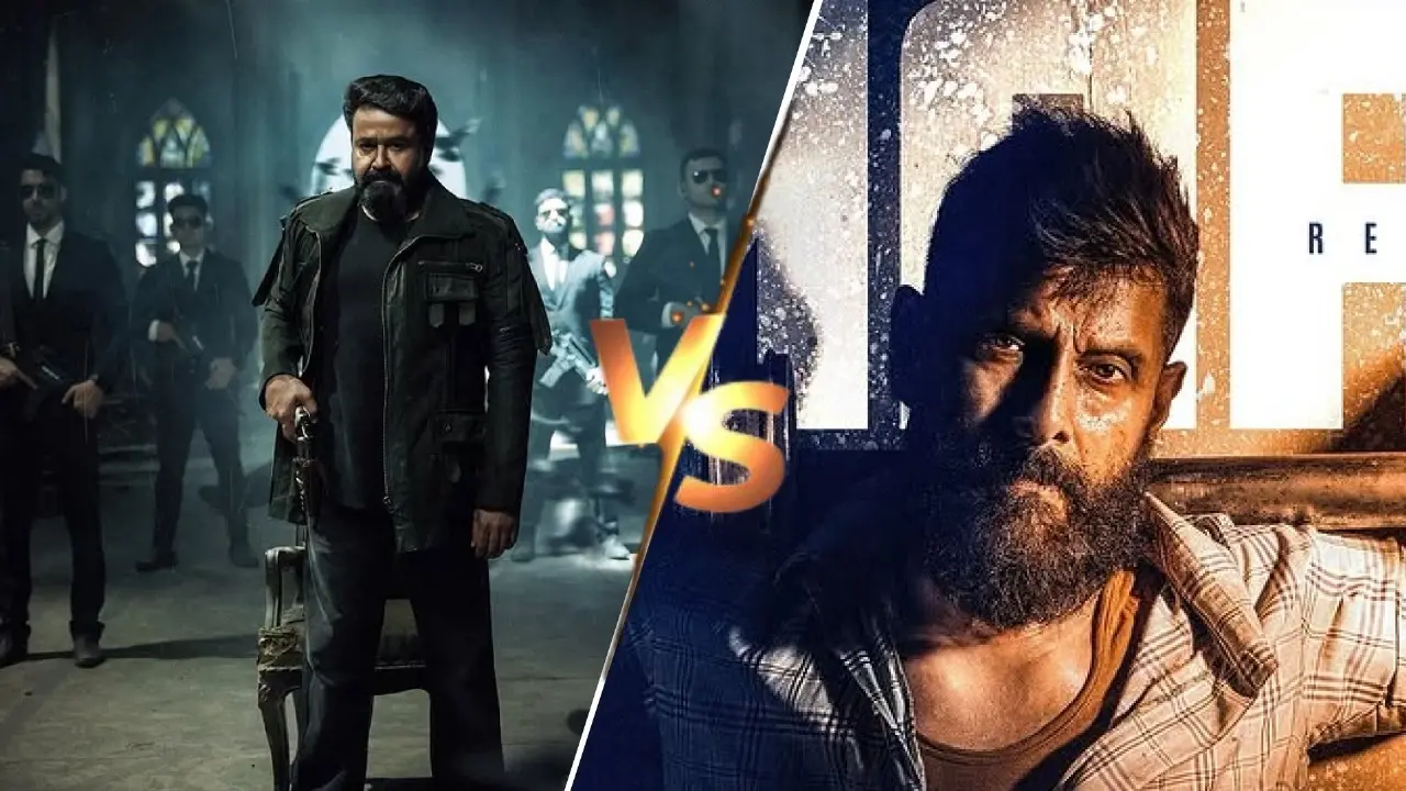 Veera Dheera Sooran vs L2 Empuraan Box Office Collection Day 1: Mohanlal Starrer Beats Vikram's Action Drama On Opening Day L2 Empuraan Vs Veera Dheera Sooran Part 2 box Office Collection