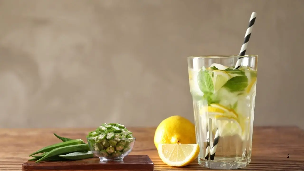 Ladyfinger Lemon Drink