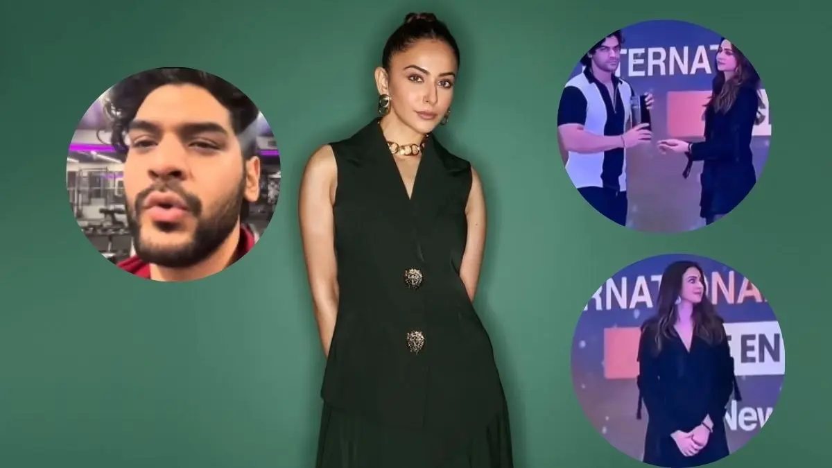 Influencer Lakshay Jaggi Breaks Silence On Claims Of 'Disrespecting' Rakul Preet Singh At An Award Show Lakshay Jaggi Reacts To Claims Of 'Disrespecting' Rakul Preet Singh