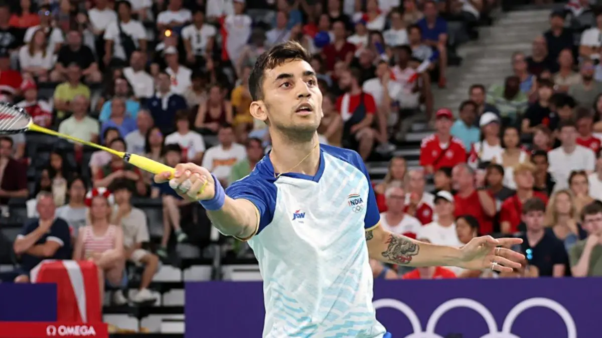 Lakshya Sen in action